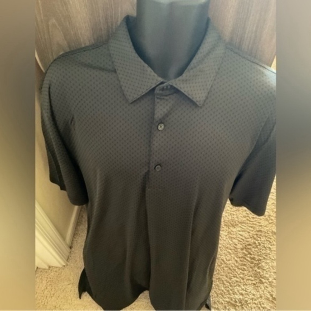 Men’s used Greg Norman size XL polo grey golf shirt
